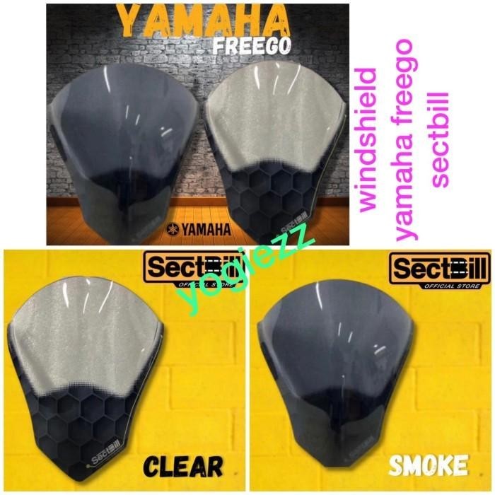 windshield yamaha freego visor freego flyscreen freego sectbill carbon Import Premium