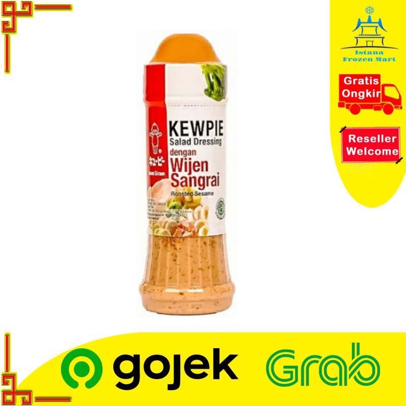 

Salad Dressing KEWPIE Wijen Sangrai Botol 200 GR