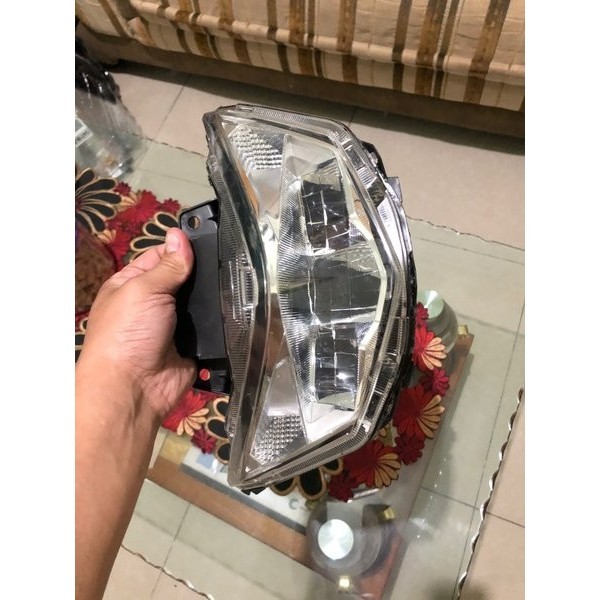 Aksesoris Motor Zm 5894 Headlamp Beat Fi 2020 Lampu Depan Reflektor Termurah