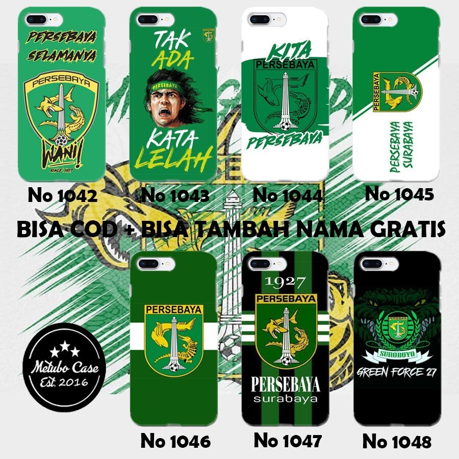 Case Casing Semua Tipe HP Persebaya Bola Indonesia Vivo Y17 / Y15 / Y12 / V15 / V15 PRO / Y95 / Y93