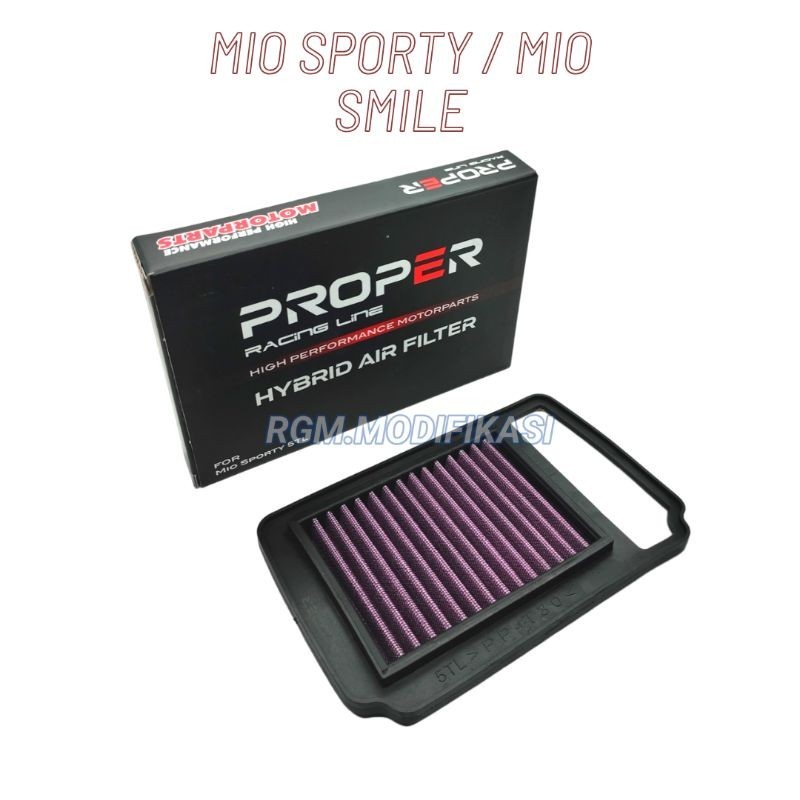 AIR FILTER UDARA PROPER RACING LINE MIO SPORTY MIO SMILE