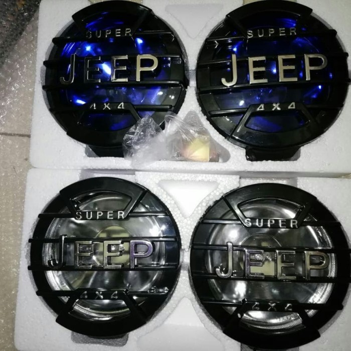 FOGLAMP MOBIL JEEP 4X4 LAMPU DEPAN TEMBAK SOROT JEEP