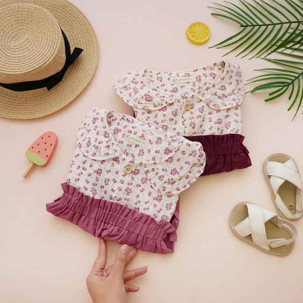 [THE NEWEST COLLECTIONS] Viola Set QF Approved Baju Anak Perempuan