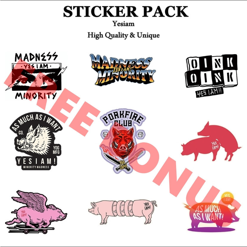 [HIGH QUALITY COLLECTIONS] YES I AM  BROTHERHOG I TEES I REGULER FIT I DENIM BLUE - DOBLE LAYER