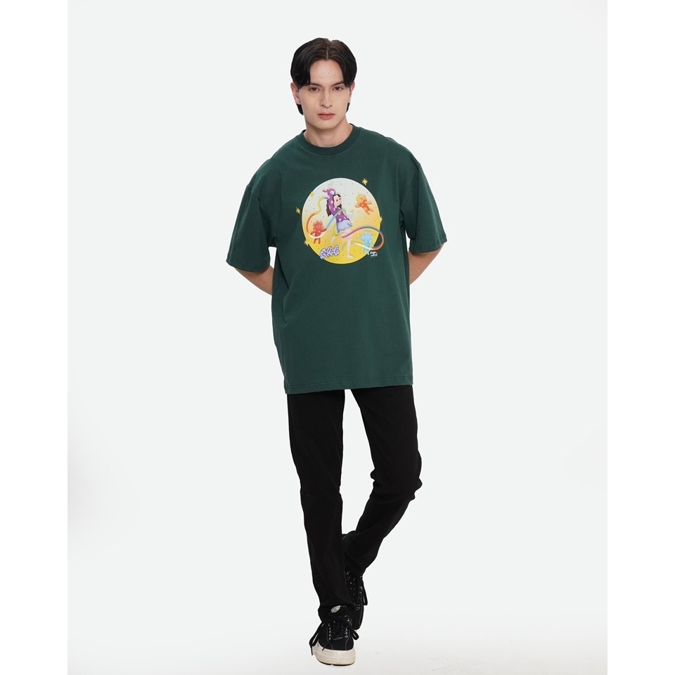 [HIGH QUALITY COLLECTIONS] Erigo T-Shirt Gracia JKT48 Discovey Green By Nadia Diandra