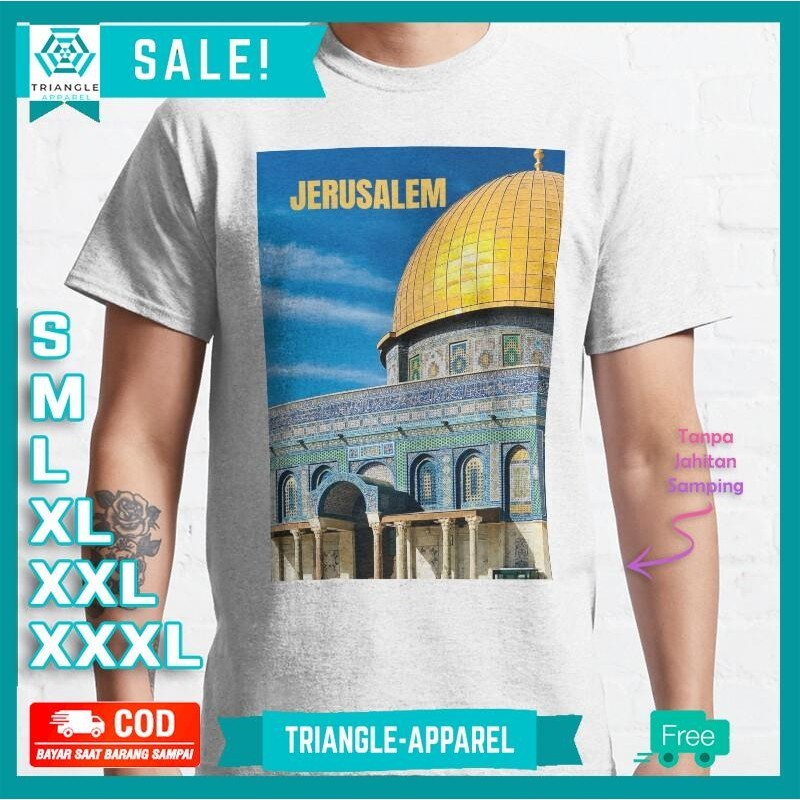 Baju Kaos Jerusalem Israel