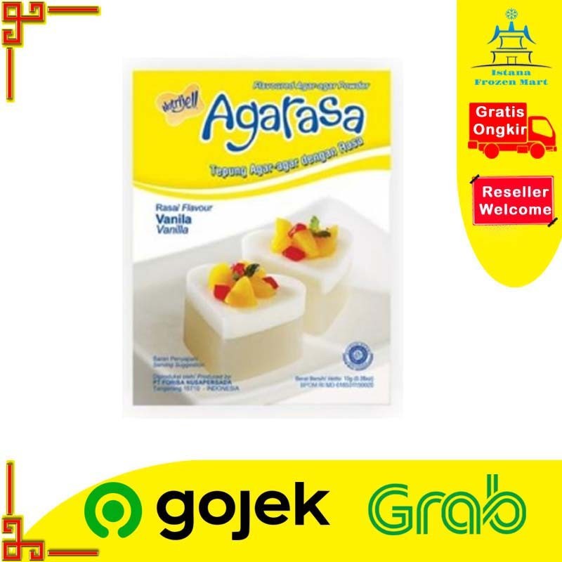 

Agarasa NUTRIJELL Rasa Vanilla 10 GR