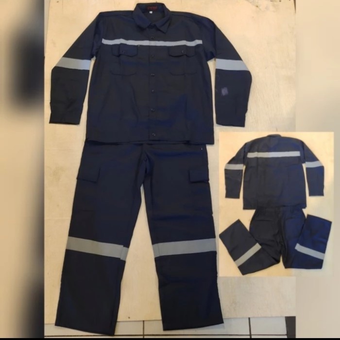 SETELAN BAJU DAN CELANA SAFETY / BAJU CELANA PROYEK