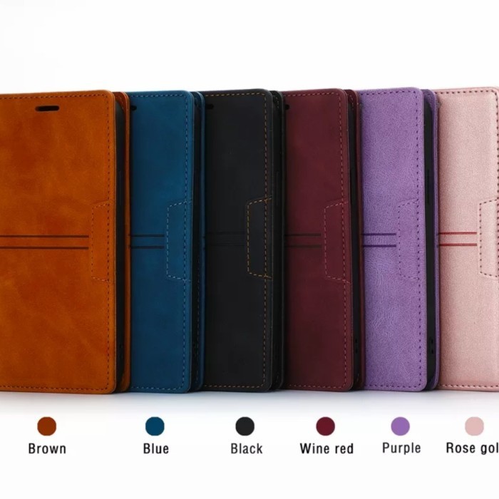 Flip Casing Case Case Samsung M62 2021 Flip Case Wallet Leather Case Cover Dompet M62