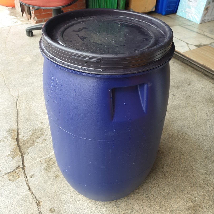 Tong Plastik 60 Liter Baru tanpa gagang - Tong 60 Kg