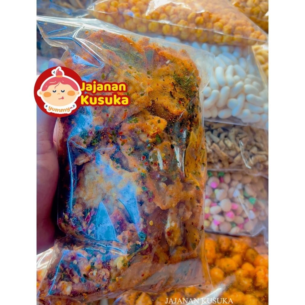 

CR - KERIPIK TEMPE CRISPY 500GR KRIUK CIKRUH ORIGINAL & PEDAS GURIH JAJANAN CEMILAN KERUPUK KRISPI RENYAH TERLARIS