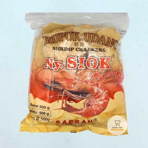 

CR - Kerupuk Udang Ny. Siok Oval / Stik TERLARIS