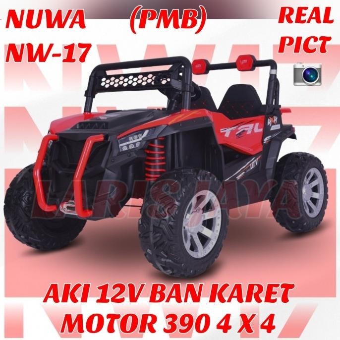 Mobilan Aki Jeep Besar Pmb Nuwa Nw-17 Mobil Aki Jeep Trl Ban Karet 4X4 Tariagathastuffs