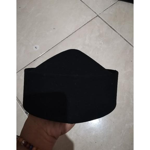 PECI SONGKOK CENGHO BULAT HITAM MURAH VIRAL