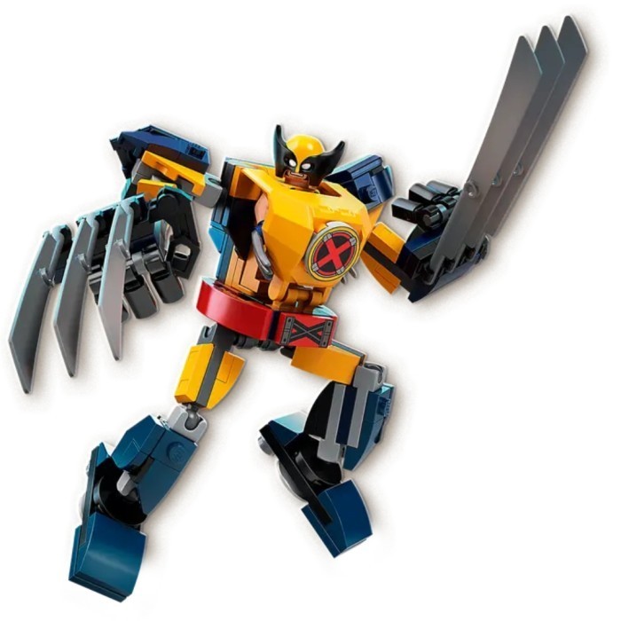 HOT SALE LEGO 76202 SUPERHEROES WOLVERINE MECH ARMOR MAINAN ANAK XMEN TERBARU
