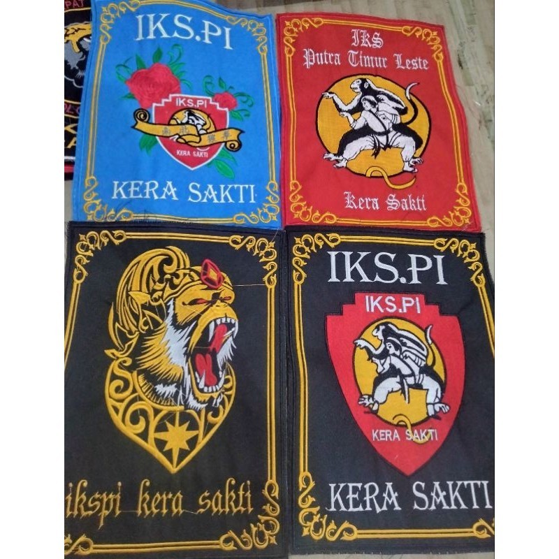 BED PUNGGUNG KERA SAKTI/ATRIBUT IKSPI KERAS SAKTI