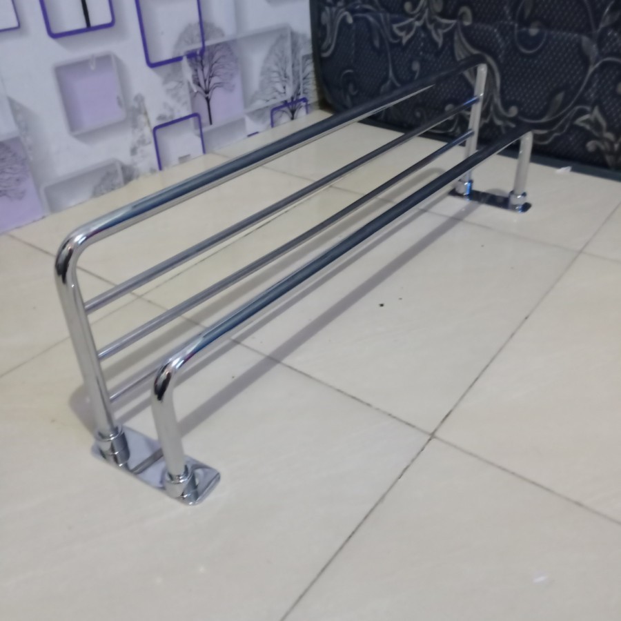 rak handuk kamar mandi toto | gantungan handuk 2 susun | rak anduk