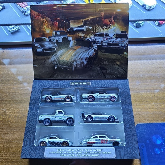 PROMO HOTWHEELS ZAMAC ISI 6 COBRA / LAND ROVER / HUDSON HORNET TERBARU