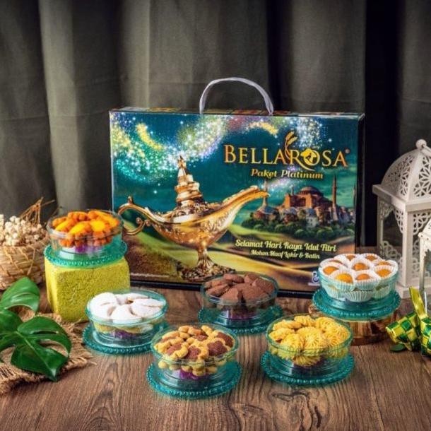 

@=@=@=@=] HAMPERS PARCEL LEBARAN / PAKET PLATINUM BELLAROSA / HAMPERS KUE