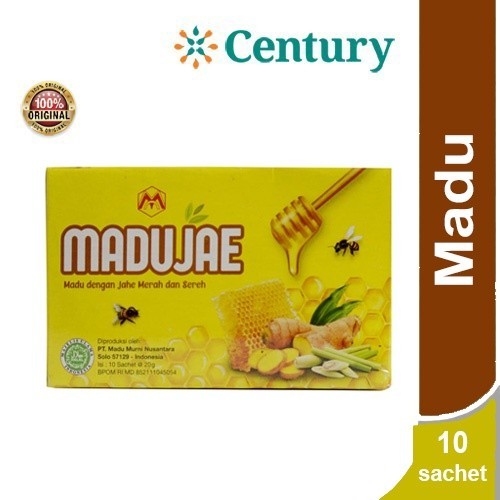 

Madujae 10 Sachet / Madu / Suplemen Kesehatan Tubuh