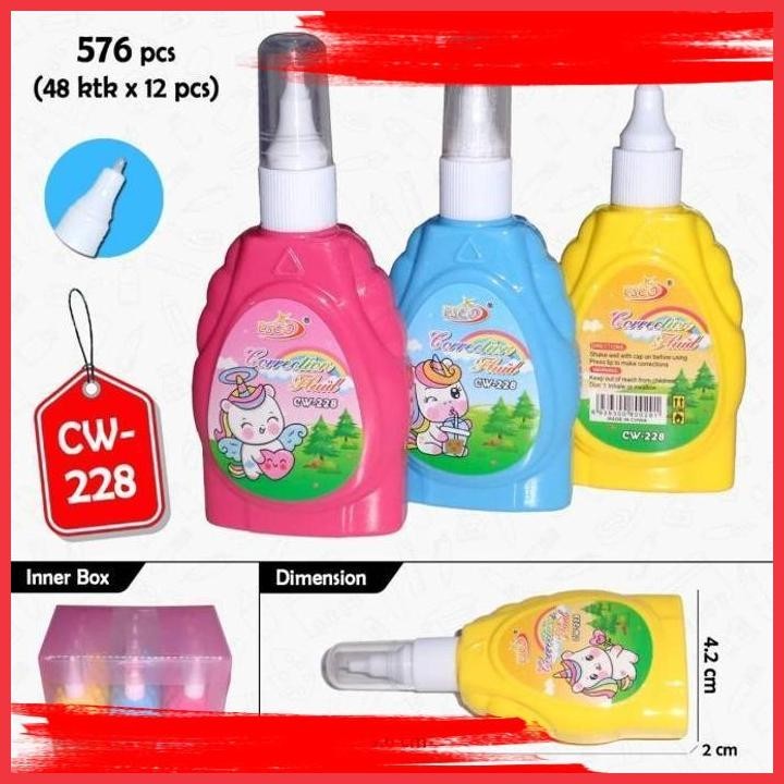 

(ANTI) CORRECTION TAPE CAIR KODE CW 228 ISI 12