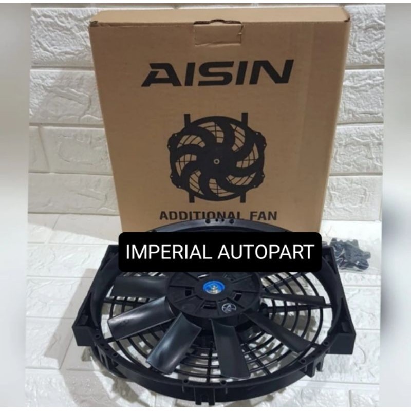 kipas motor extra ekstra fan radiator ac mobil universal 12v aisin