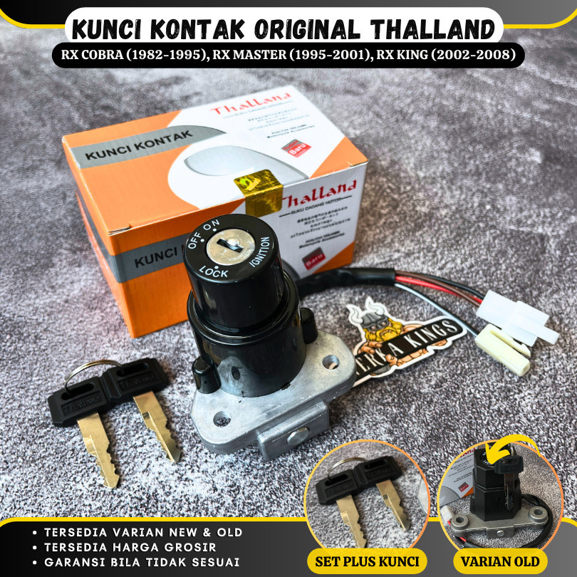 Kunci Kontak Rx King RXK RXS NEW & OLD 1982-2008 Variasi Copy Original
