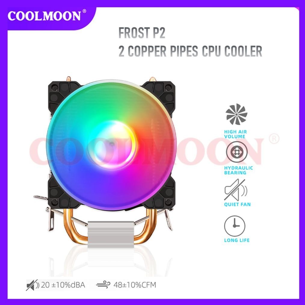Fan Cpu Cooler Coolmoon P2 - &Amd