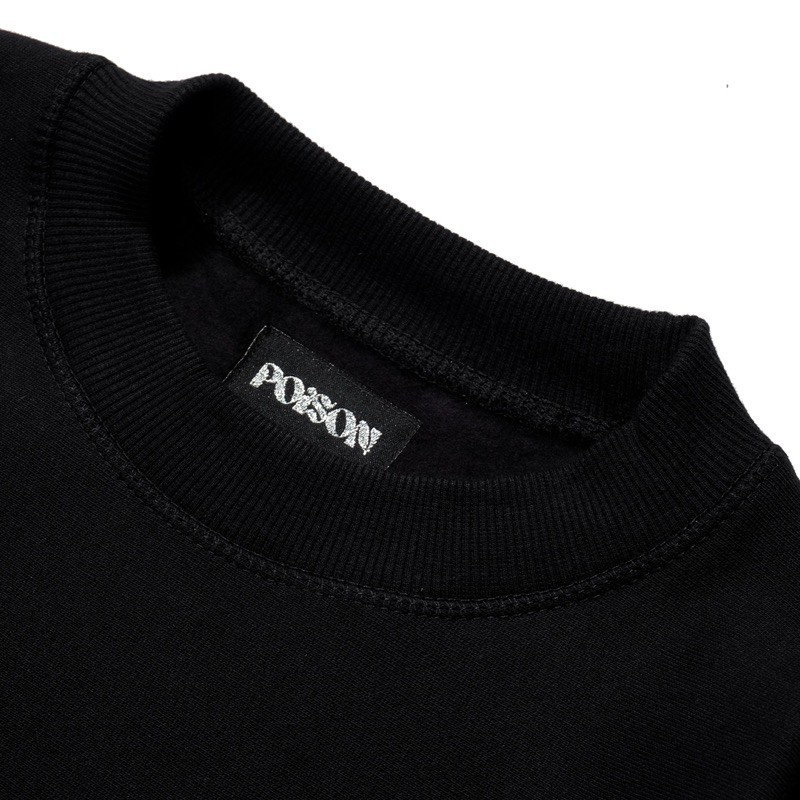 [HEAT IT UP] THE NEWEST POISON FOREVER TRI LOGO HOLO CREWNECK