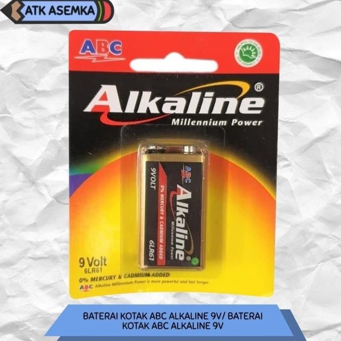 Best - BATERAI KOTAK ABC ALKALINE 9V/ BATERAI KOTAK ABC ALKALINE 9V ~
