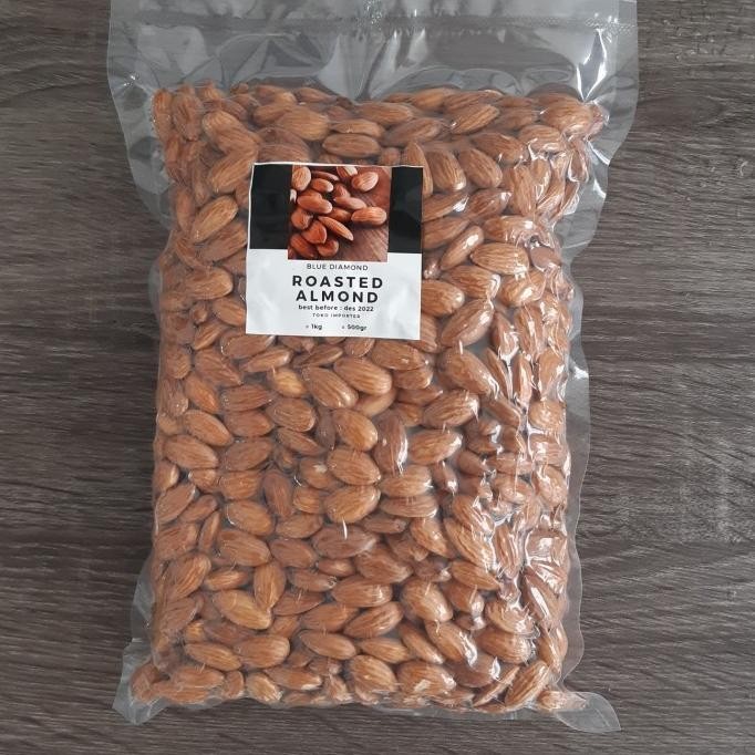 

Terlaris Roasted Almond Kacang Almond Panggang 500Gr Pengiriman Cepat