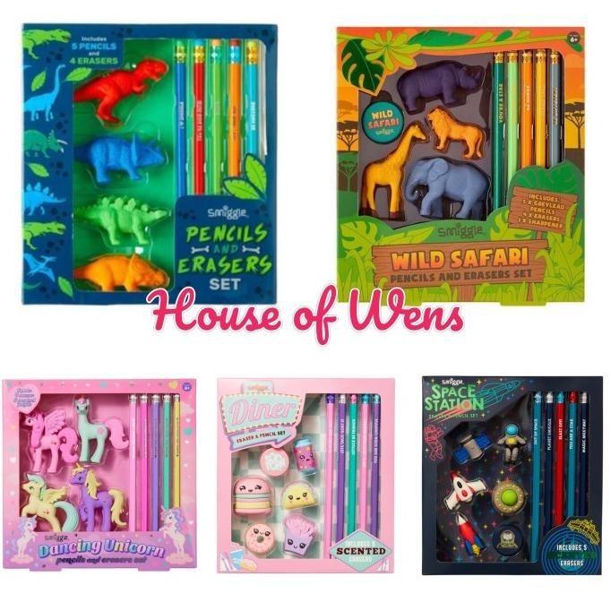 

Terbaik Smiggle Collectable Eraser Box - Paket Set Alat Tulis Stok Terbatas