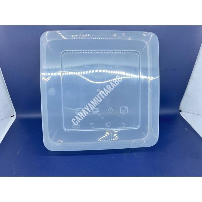Thinwall /Kotak Makan Persegi/ Box Mika 2000 Ml