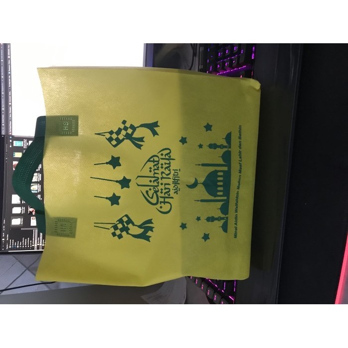 *#*#*#*#] TAS KAIN SPUNBOND GOODIE BAG 25 X 25 X 25 Box NASI KOTAK LEBARAN IDUL