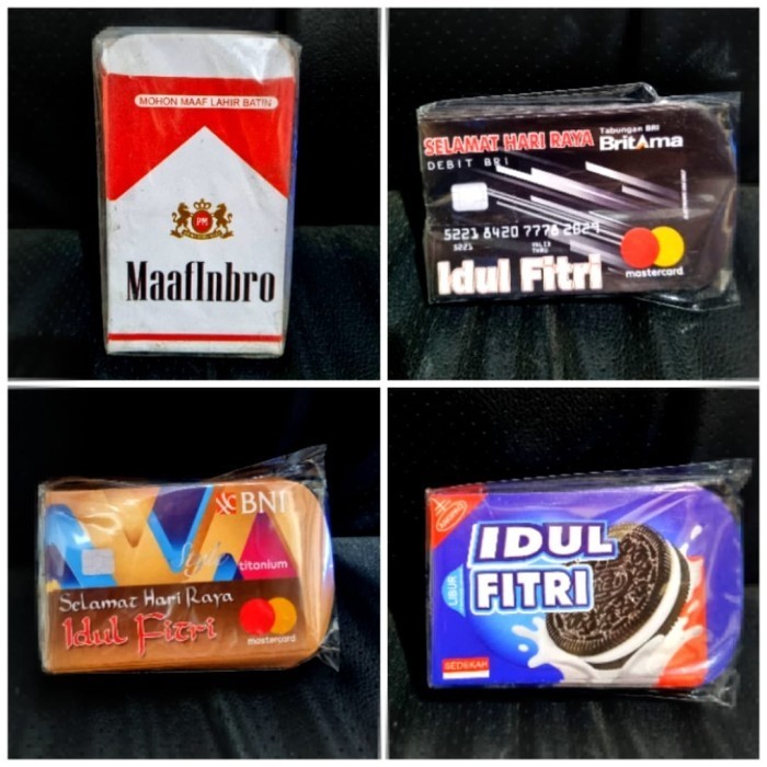 

Amplop Idul Fitri / Amplop Lebaran Motif Snack Unik Lucu Uk 12X7Cm