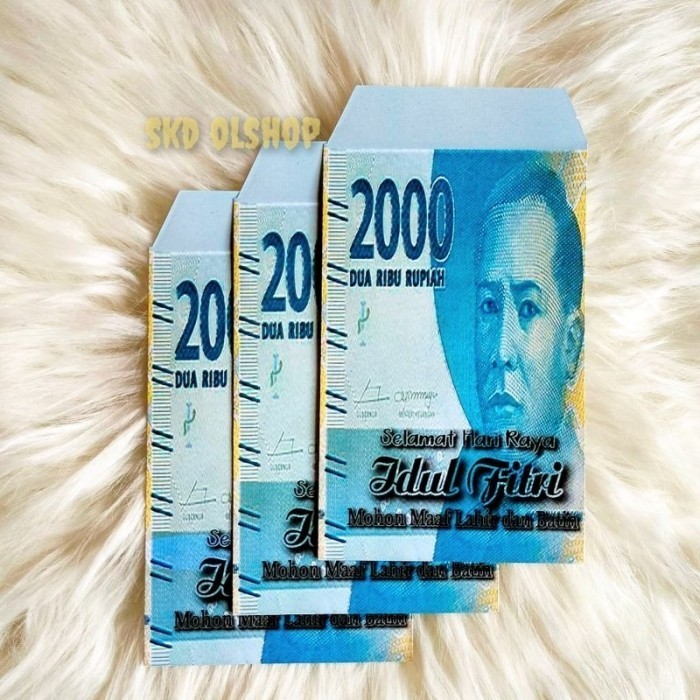 

Amplop Lebaran Ampau Lebaran Medium Hk Uang Mainan Isi 100 Lembar