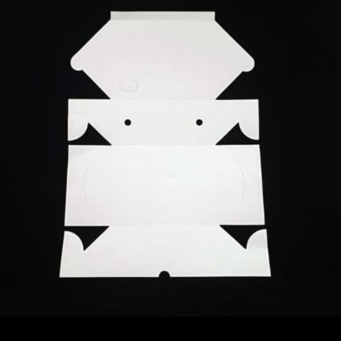 

Dus Snack Uk 12X12X6,5,Dus Kue Polos Bahan Tebal Isi 100Pcs Tebal