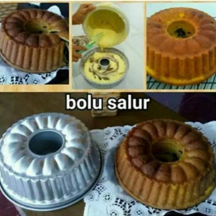 

Loyang Kue Lu Salur Atau Marmer Cake Bahan Alumunium