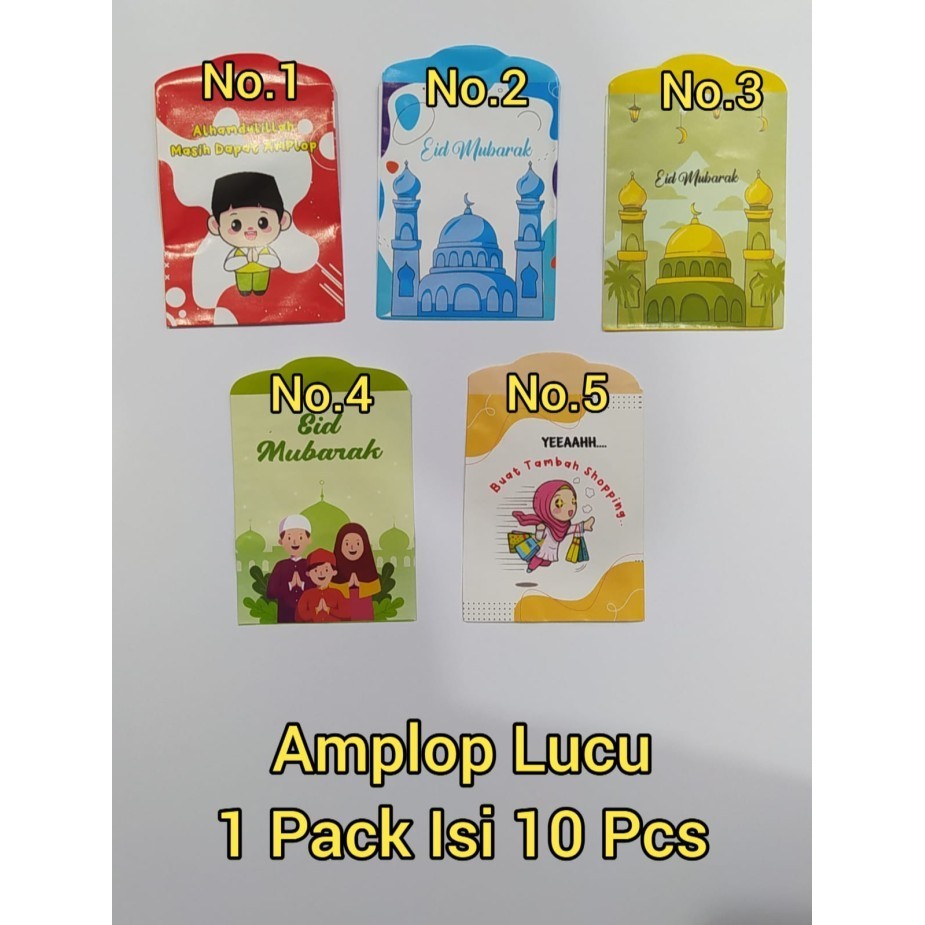 

Amplop Angpao Thr , Idul Fitri , Lebaran Uk.7 X 9,5 Meriah