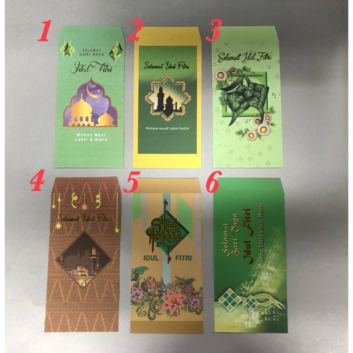 

Amplop Lebaran Idul Fitri / Amplop Lebaran Besar / Amplop Lebaran