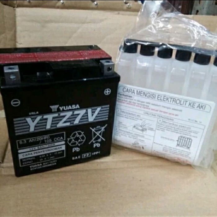 Aki Kering Nmax Ytz7V Yuasa Gratis Ongkir