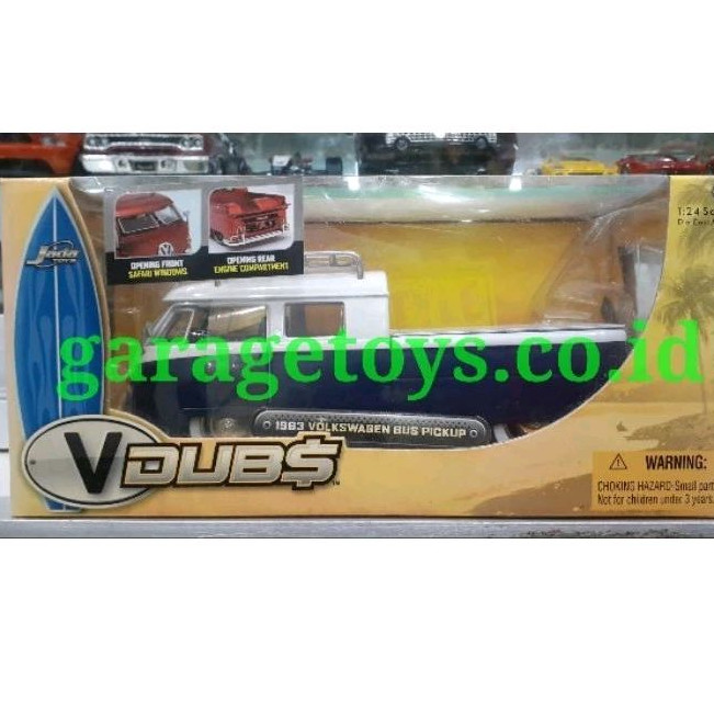 JadaToys 1:24 Diecast VW Bus Pickup