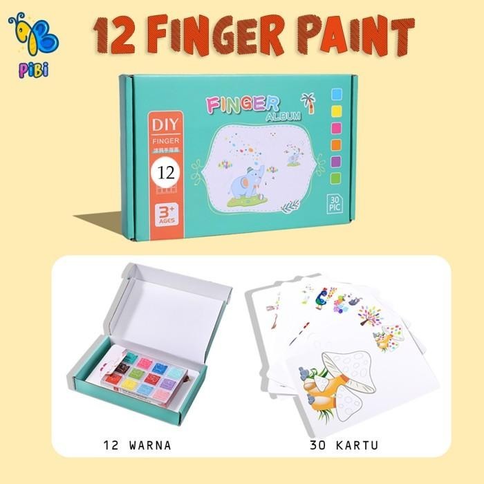 

Finger Painting Diy / Colouring Set / Washable Paint Color