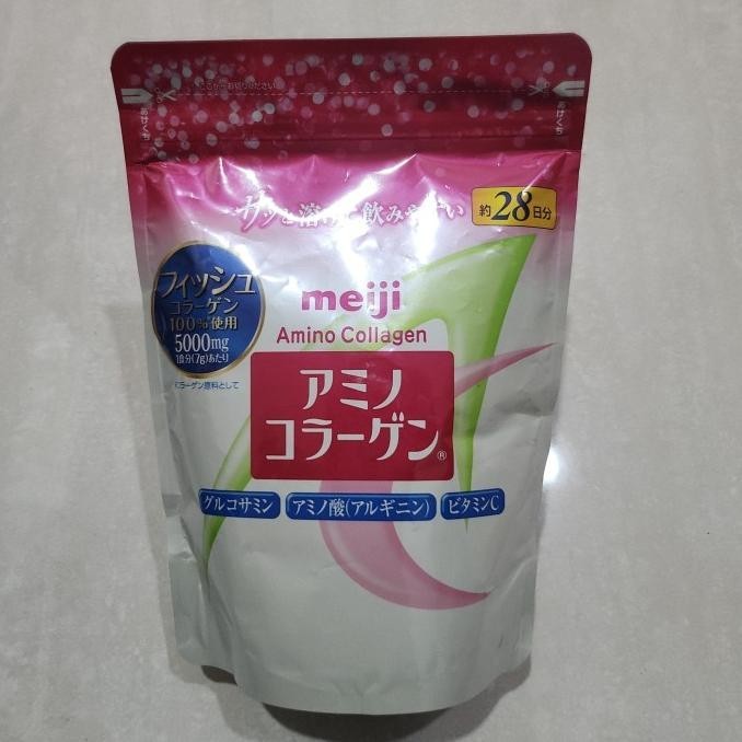 

Meiji Amino Collagen Pink 196gr Asli japan BS