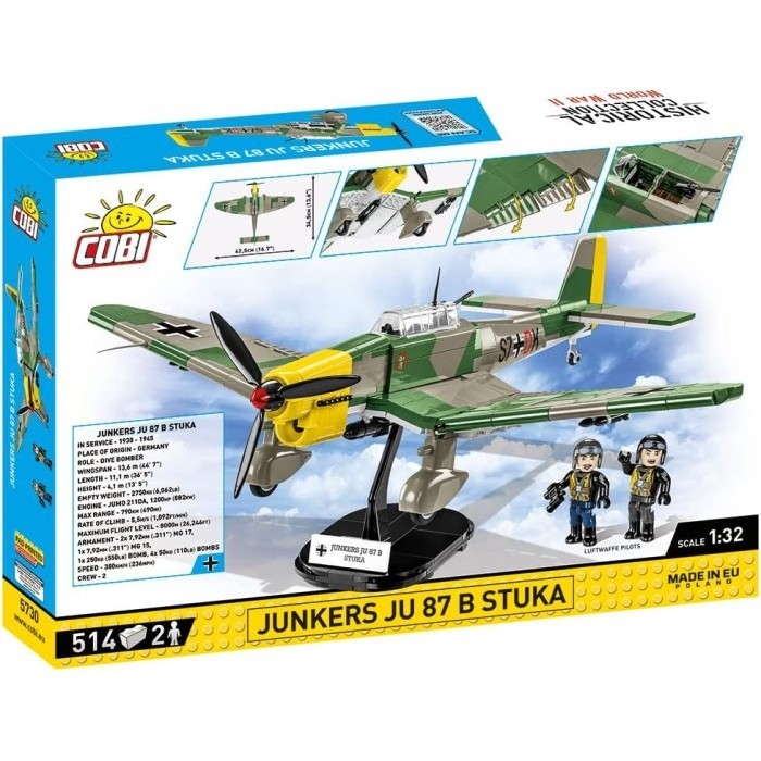 Best Cobi 5730 (Junkers Ju 87 Stuka) Gratis Ongkir