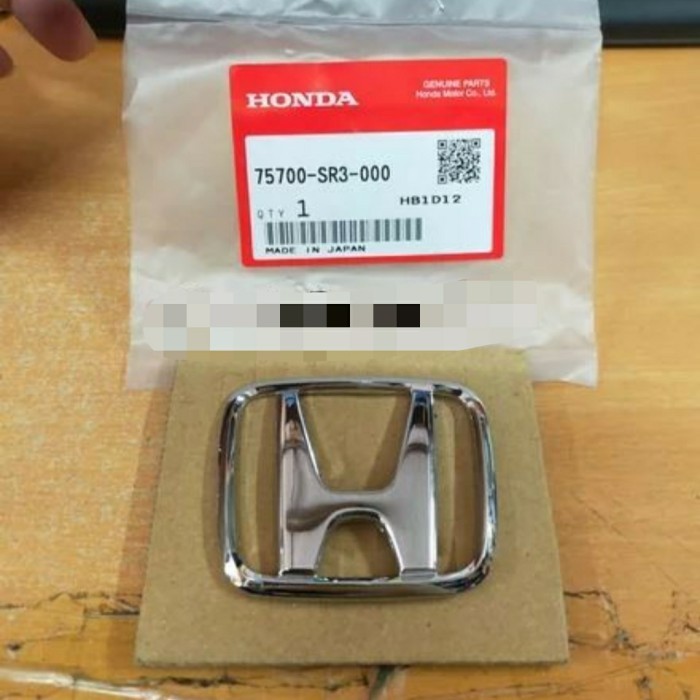 Emblem Logo H Kap depan Honda Civic GENIO ESTILO subtitusi Gc Lx nouva