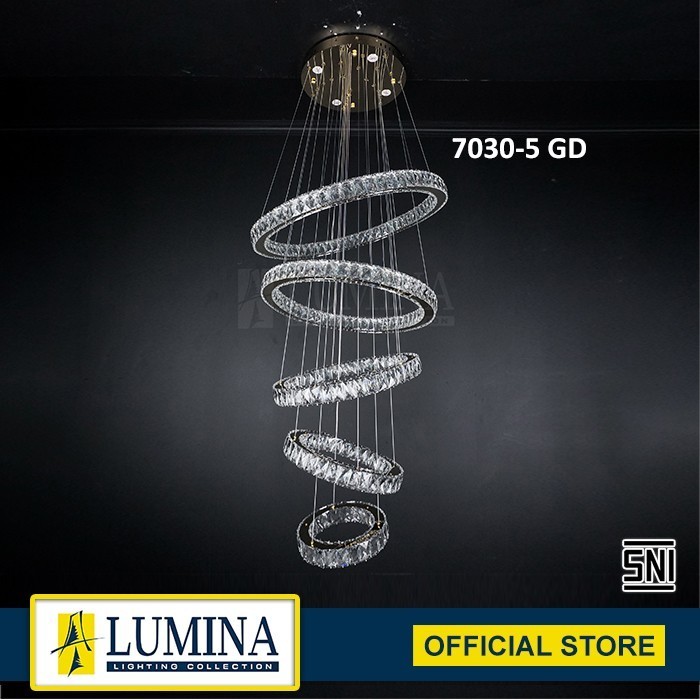 Lumina Lumina Lampu Hias Lampu Gantung Lumina Model 7030-5 GD