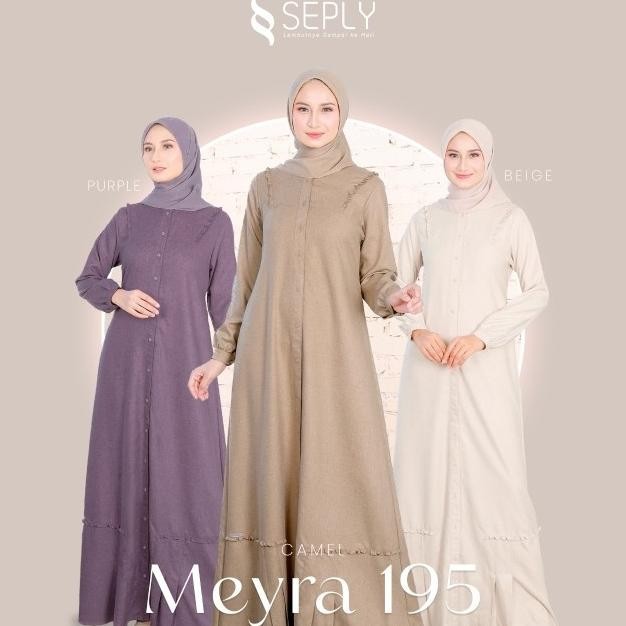 Best Sales Gamis Seply Meyra 195 Stok Terbatas