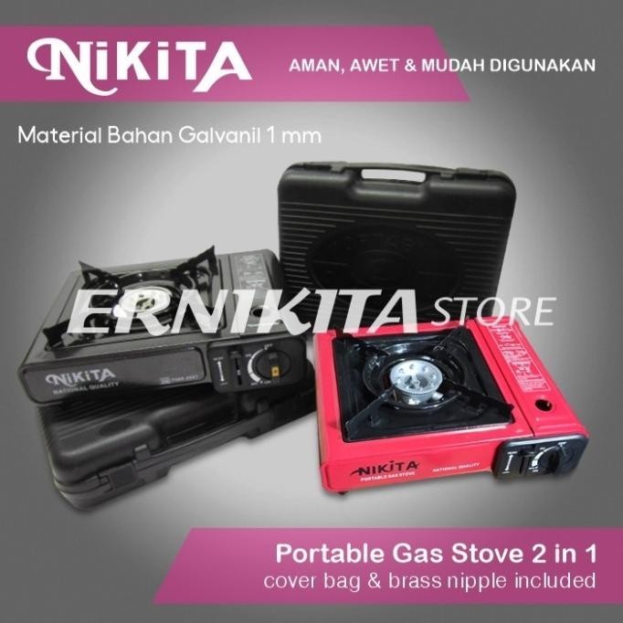 Ptr Kompor Gas Portable Nikita 2 In 1 Shoulderstore23