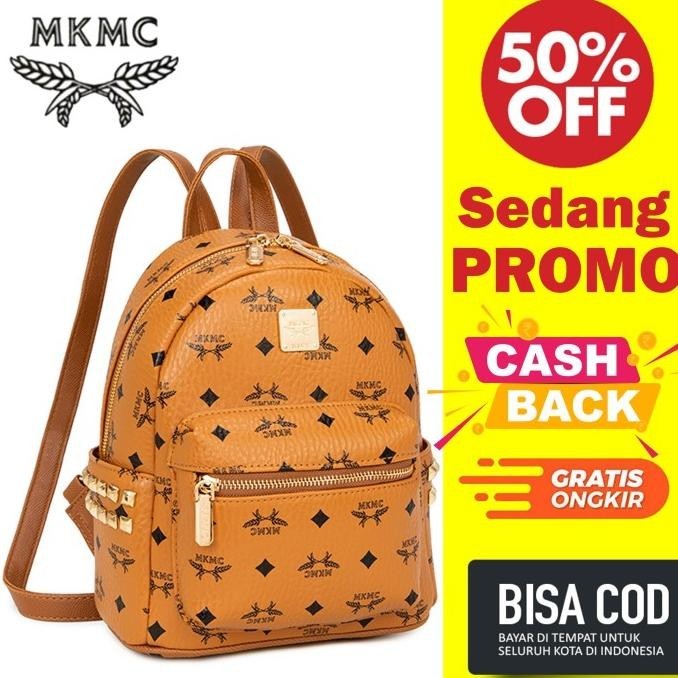 MKMC Tas Ransel Wanita Import Backpack Tas Gendong Wanita Mini 621 - jihanstoress